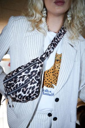 Lollys Laundry - Hollyll Belt Bag - 72 Leopard Print Levere