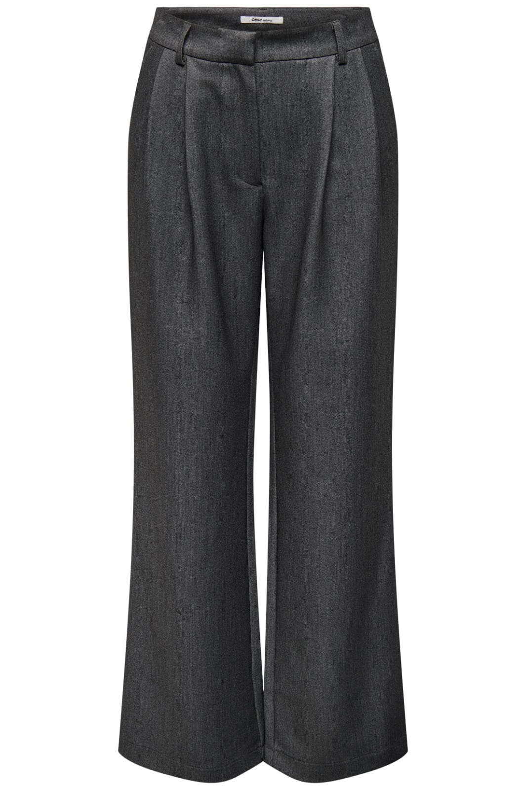 only-onlhattie-pleat-mel-str-pant-tlr-15304707-4330959-dark-grey-melange_0.jpg Only - Onlhattie Pleat Mel Str Pant Tlr 15304707 - 4330959 - Dark Grey Melange