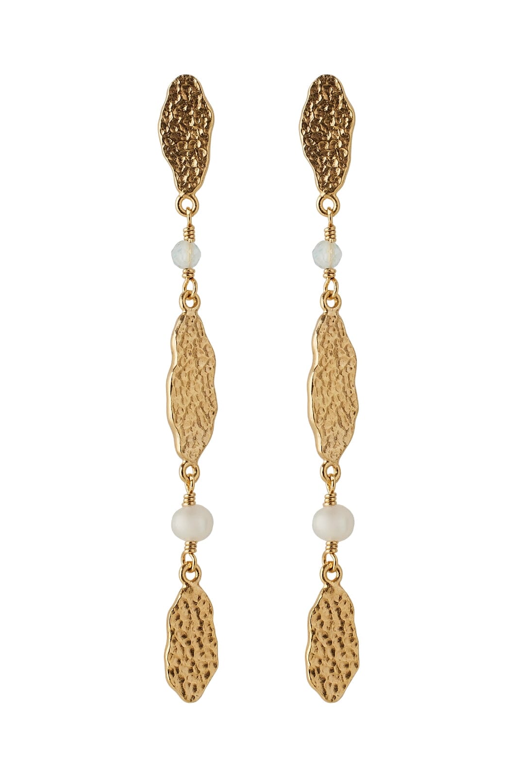 Pernille Corydon Jewellery - Drifting Dreams Earrings - Goldenplated Rabat