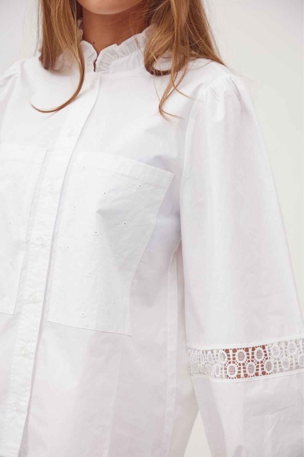 A-VIEW - Tiffany Shirt - 000 White