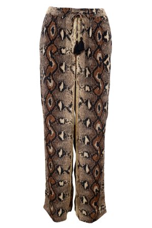 Black Colour - Bcluna Straight Pant - Python