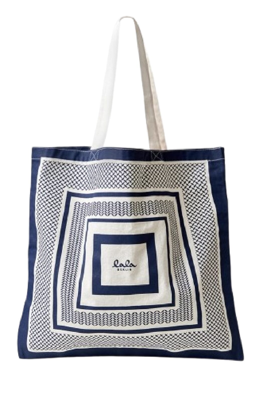 Forudbestilling - Lala Berlin - Tote Maja 10010374 - Heritage Stripe Navy