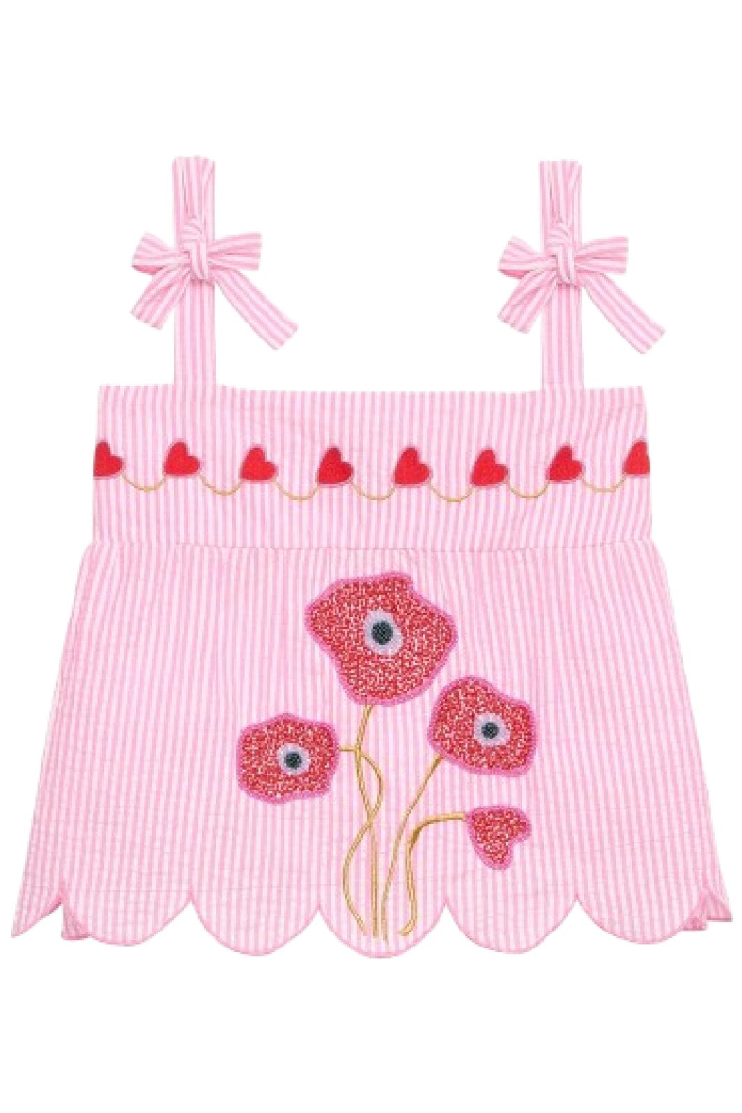 Forudbestilling - Sissel Edelbo - Wenke Top SE 1645 - Pink Stripes