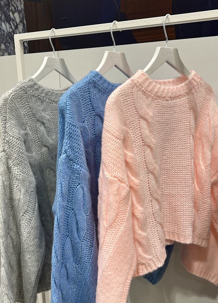 Noella - Lyza Knit 14190001 - 599 - Dusty Pink Udsalg