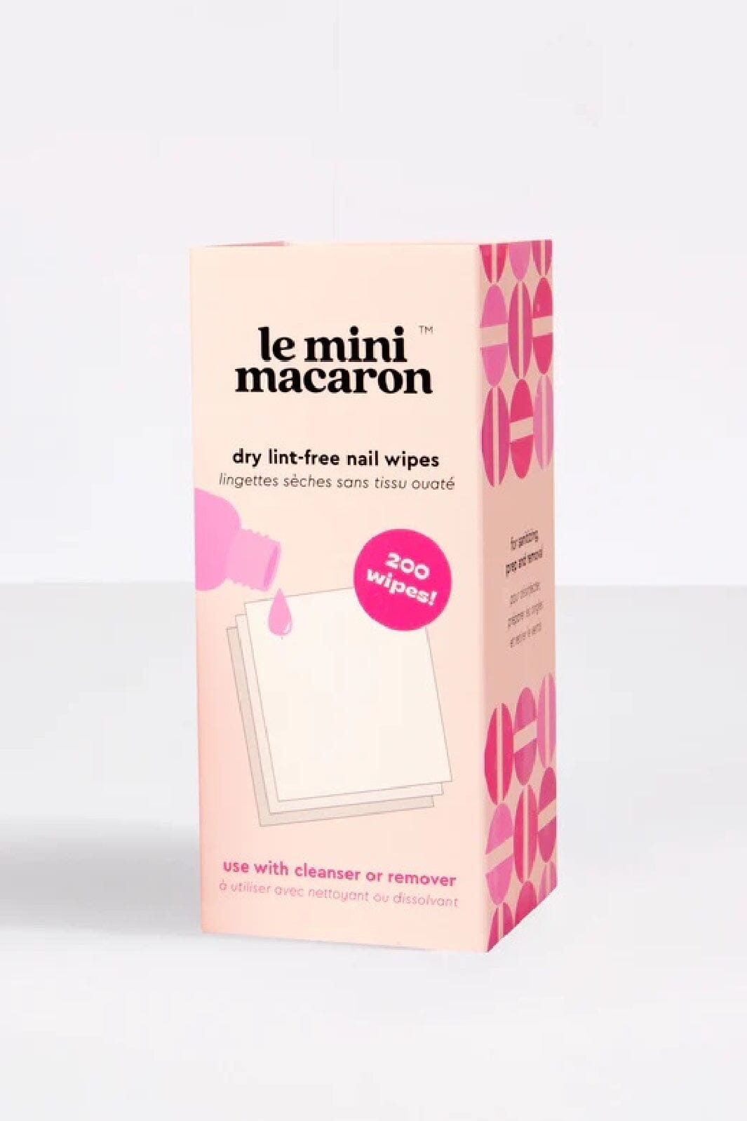 Le Mini Macaron - Lint Free Removal Wipes REM003