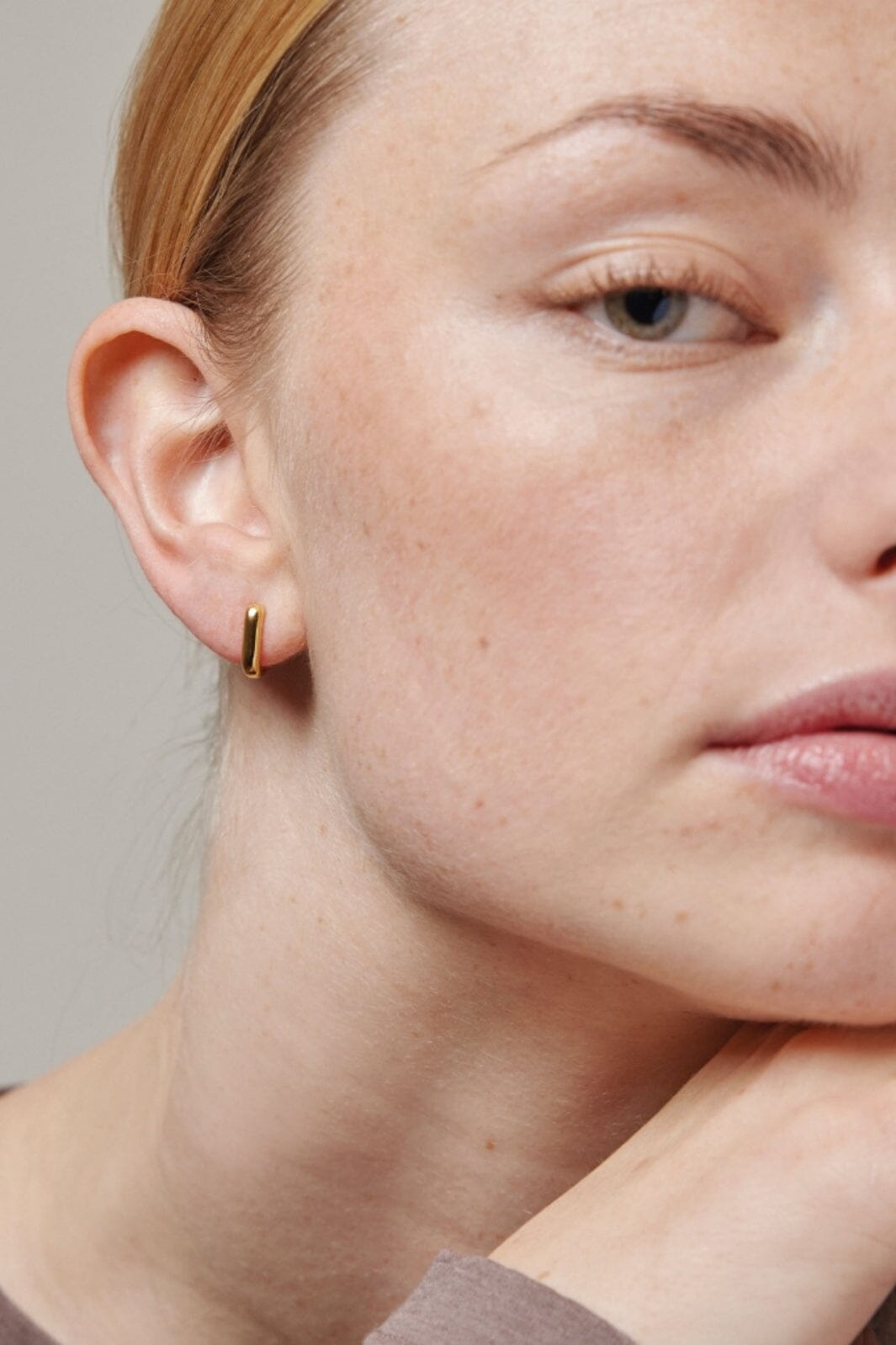 Enamel Copenhagen - Hoops, Square 12 Mm - 925S/Gp