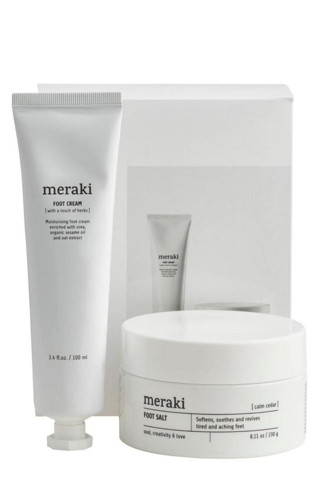 Meraki - Gaveæske, Foot spa, Hvid
