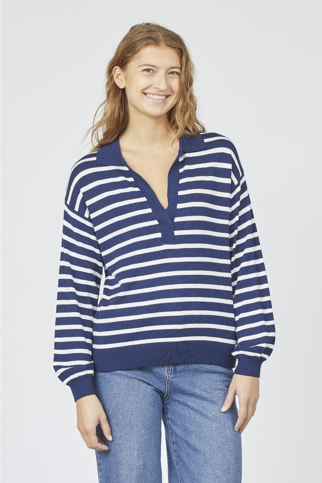 Sisters Point - Hilva-Polo.Ls1 - 830 Navy/Cream