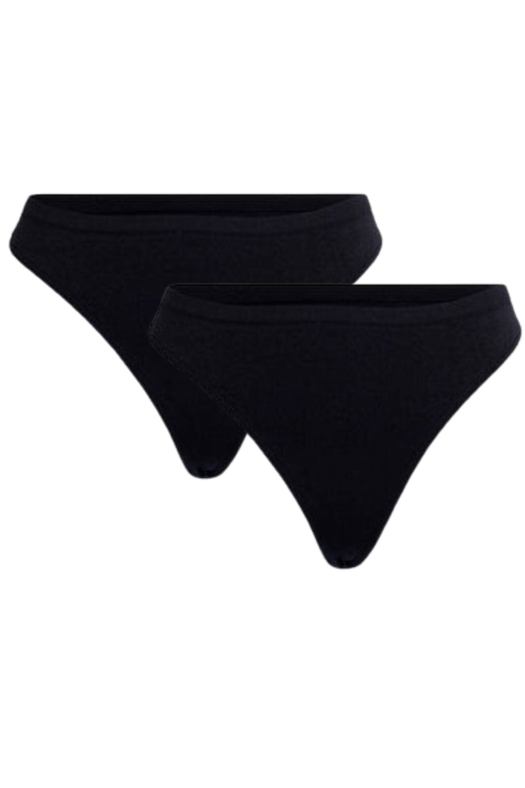 Soft basic - Soffi string 2 pak - black