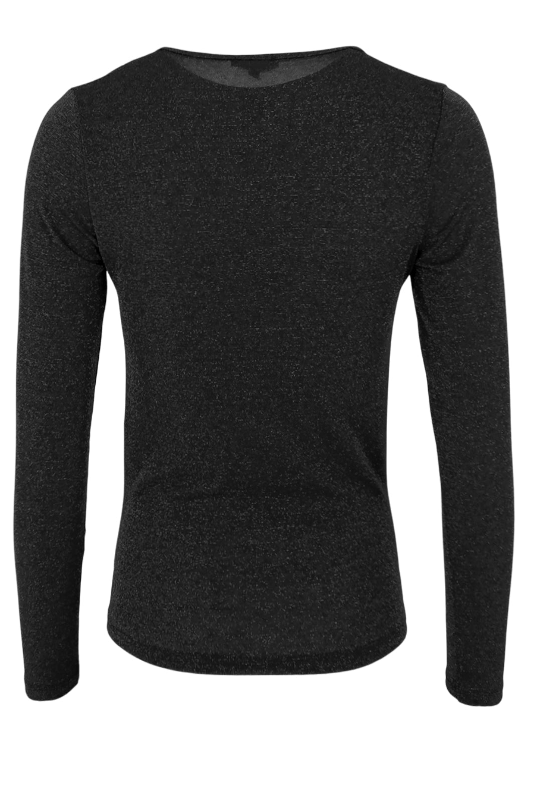 Black Colour - Bcfaye Lurex V-Neck Blouse - Black/Black Online salg