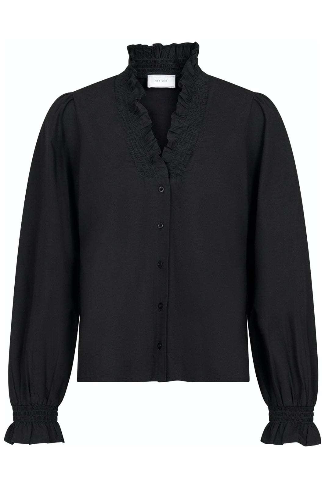 Forudbestilling - Neo Noir - Brielle Solid Shirt - Black