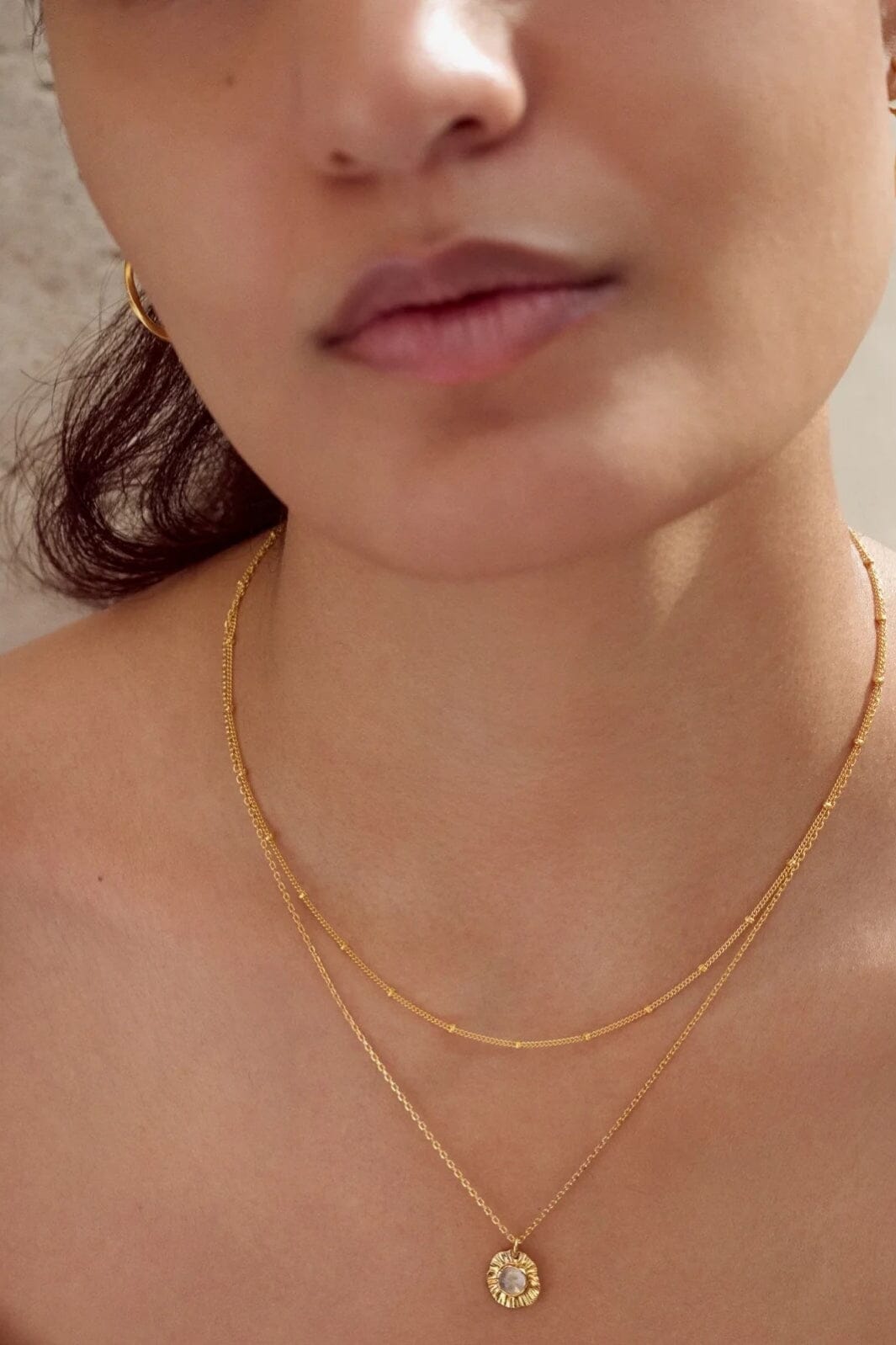 Maanesten - Nala Choker Necklace 2506a - Coated With 18k Gold. Online