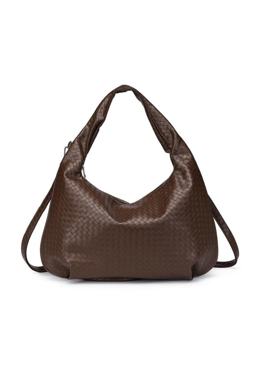 Noella - Peony Hobo Bag 1040001 - 548 Dark Brown Rabat