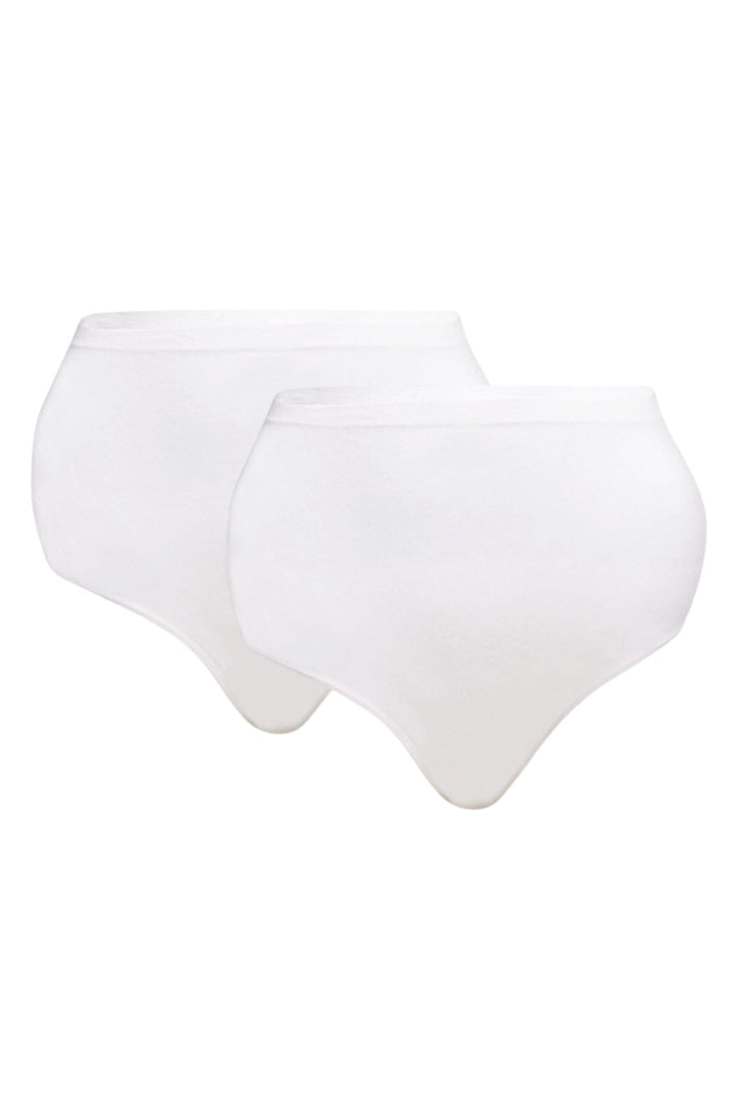 Soft basic - Haily High brief 2 pak - white