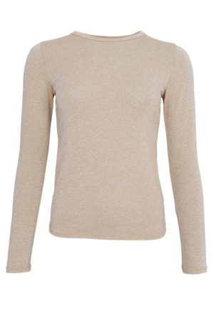 Black Colour - Bcfaye Lurex Blouse 3739 - Shirts - Nude Levere