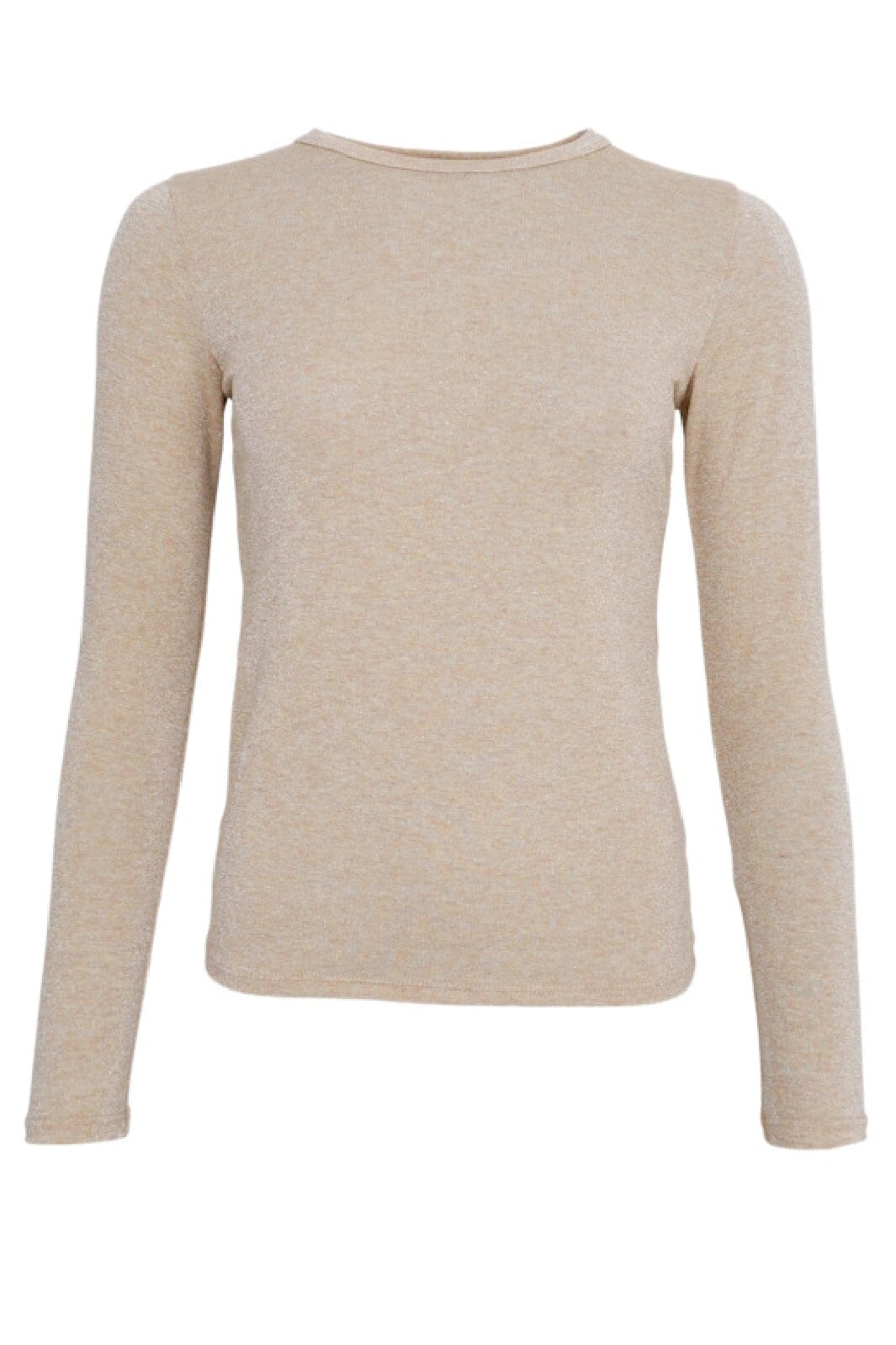 Black Colour - Bcfaye Lurex Blouse 3739 - Shirts - Nude Levere