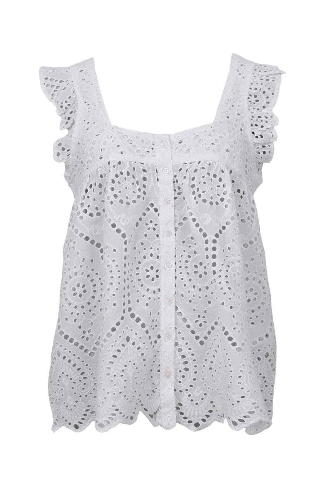 Forudbestilling - Black Colour - Bcella Top 40875 - Shirts - White