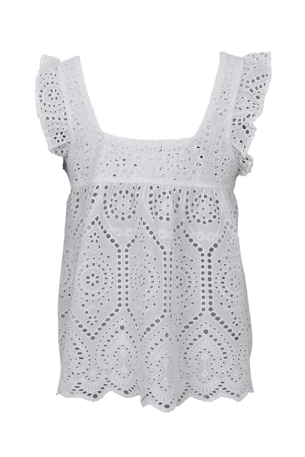 Forudbestilling - Black Colour - Bcella Top 40875 - Shirts - White