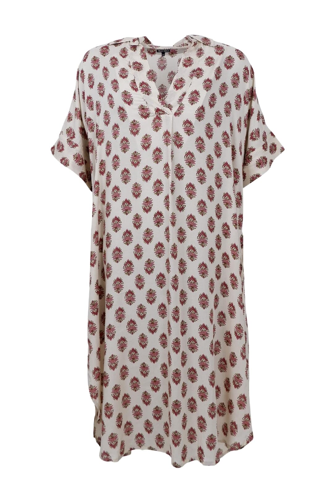 Forudbestilling - Black Colour - Bcstella S/S Kaftan Tunic Dress 39603 - Noble Rose