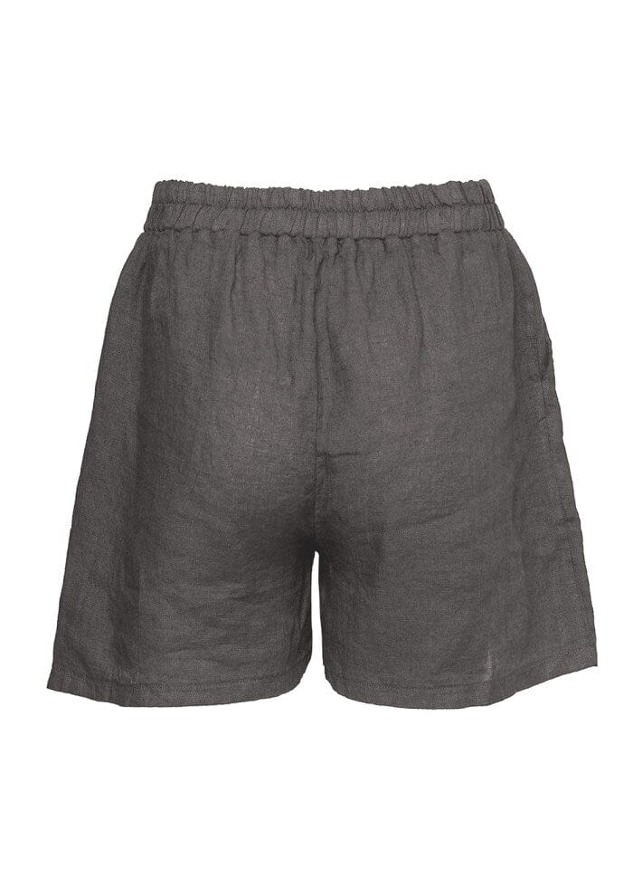 noella-zille-shorts-linen-474-antracit-grey_2.jpg Noella - Zille Shorts Linen - 474 Antracit Grey på udsalg
