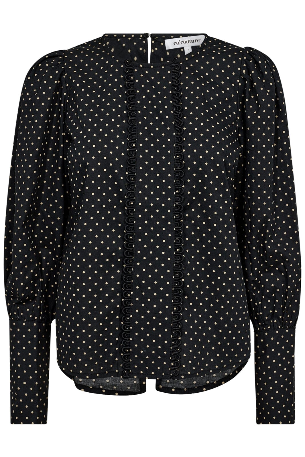 Co´couture - Davinacc Dot Shirt 35715 - 96 Black