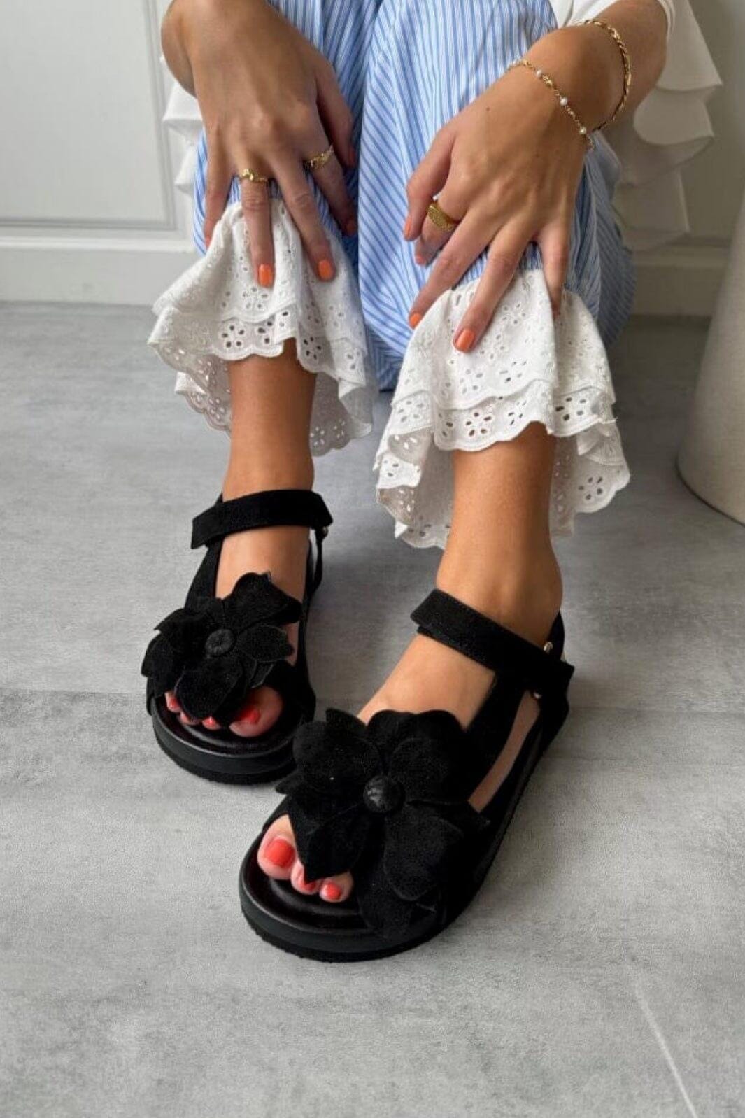 Copenhagen Shoes - My Flowers - 0001 Black