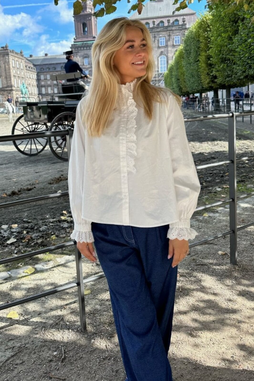 Forudbestilling - BYIC - Caroline Shirt - White