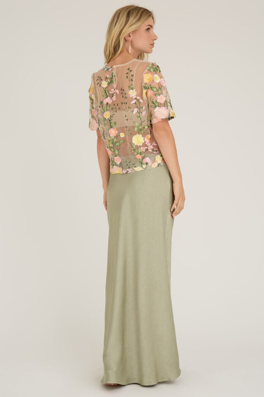 A-View - Fuschia Blouse - 201 Sand/Yellow Online