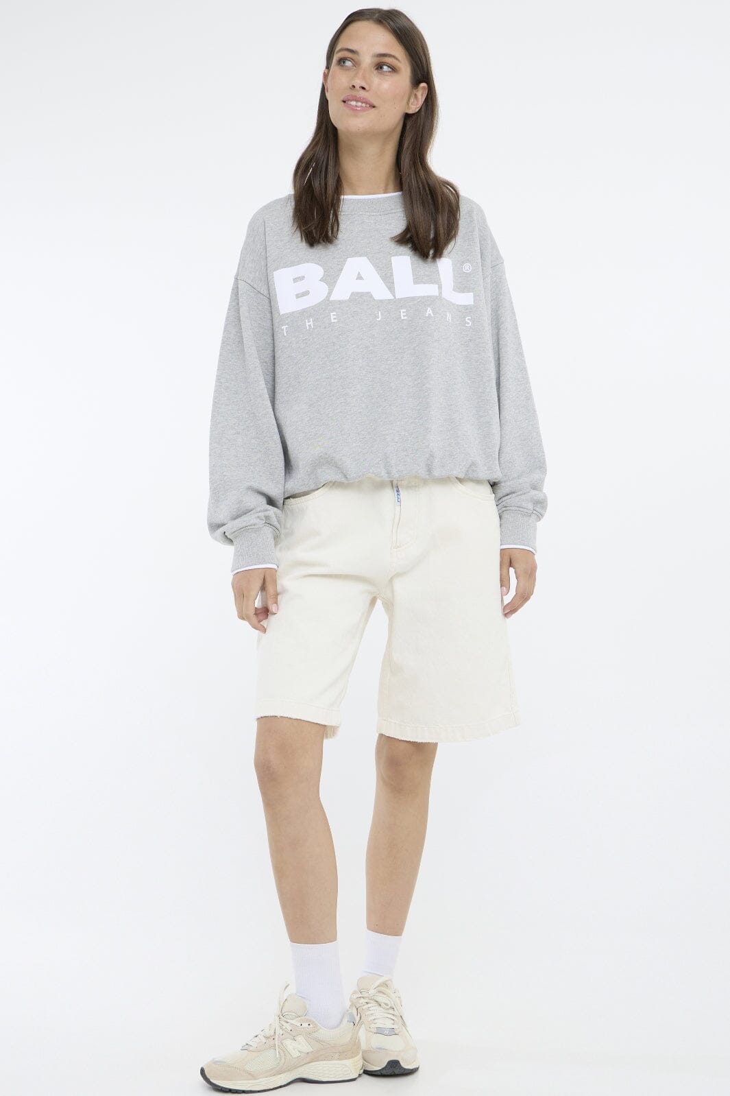 ball-basimona-sweat-50405055-204054-medium-grey-melange_3.jpg Ball - Basimona Sweat 50405055 - 204054 Medium Grey Melange