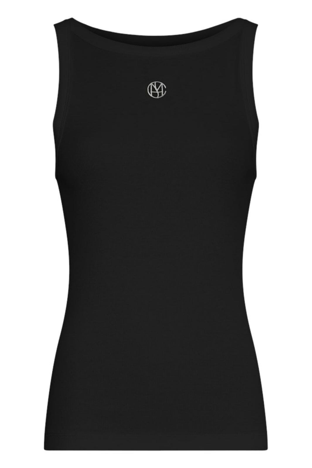 Forudbestilling - Moss Copenhagen - Mschgubbe Rasmia Icon Sl Top 19159 - Black B White