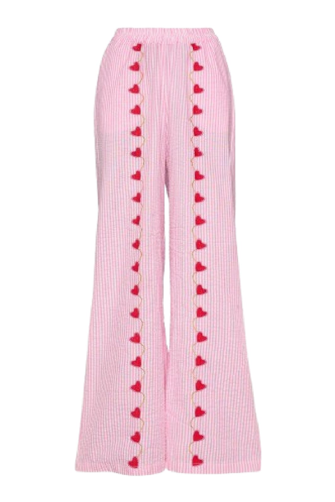Forudbestilling - Sissel Edelbo - Wenke Pants SE 1644 - Pink Stripes