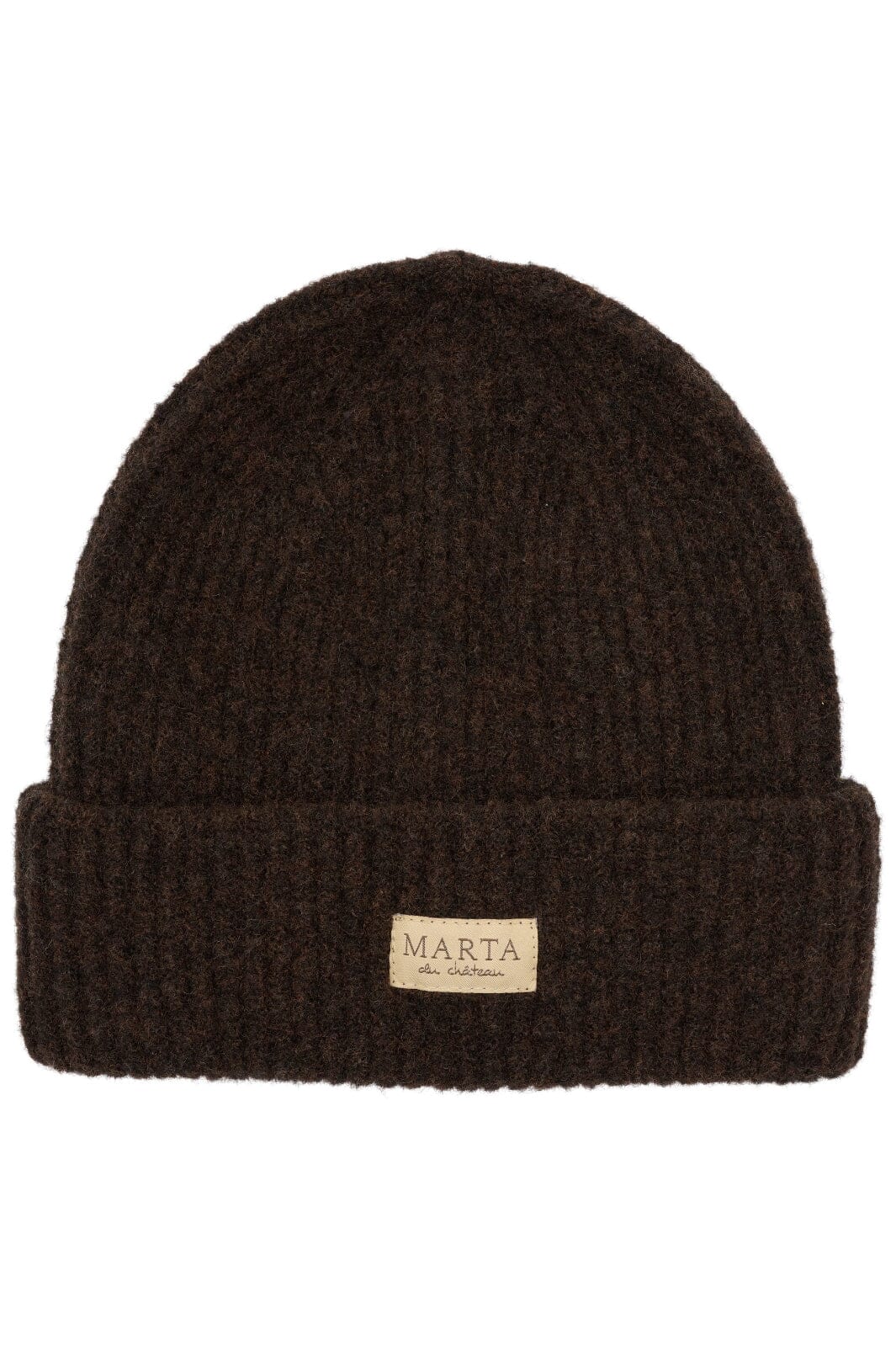 marta-du-chateau-rib-beanie-hat-151512-brown_0.jpg Marta Du Chateau - Rib Beanie Hat - 151512 Brown