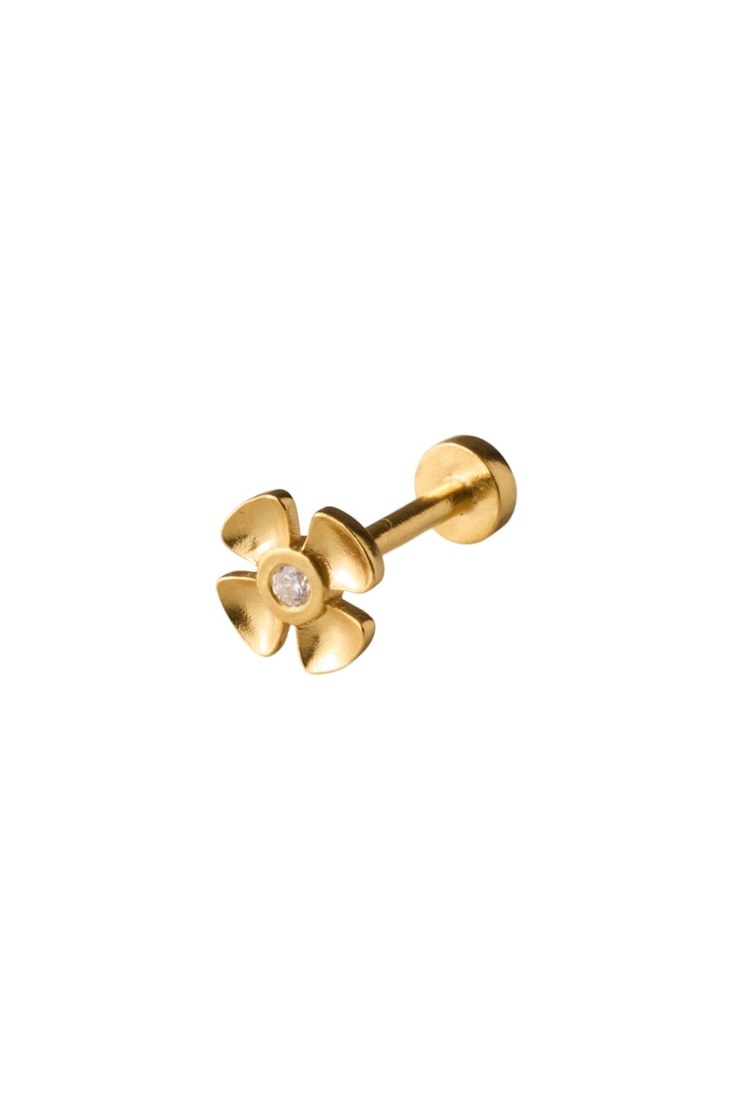 Pernille Corydon Jewellery - Anemone Helix Piercing - Goldenplated