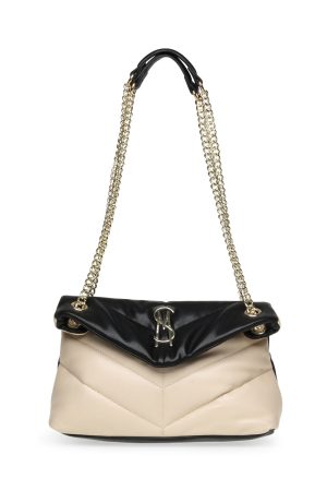 Steve Madden - Bbelzer Crossbody bag - Bone/Black Online Hot Salg