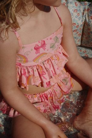 Konges Sløjd - Manuca Frill Bikini Grs Ks102510 - Rainbow Bow Online nu