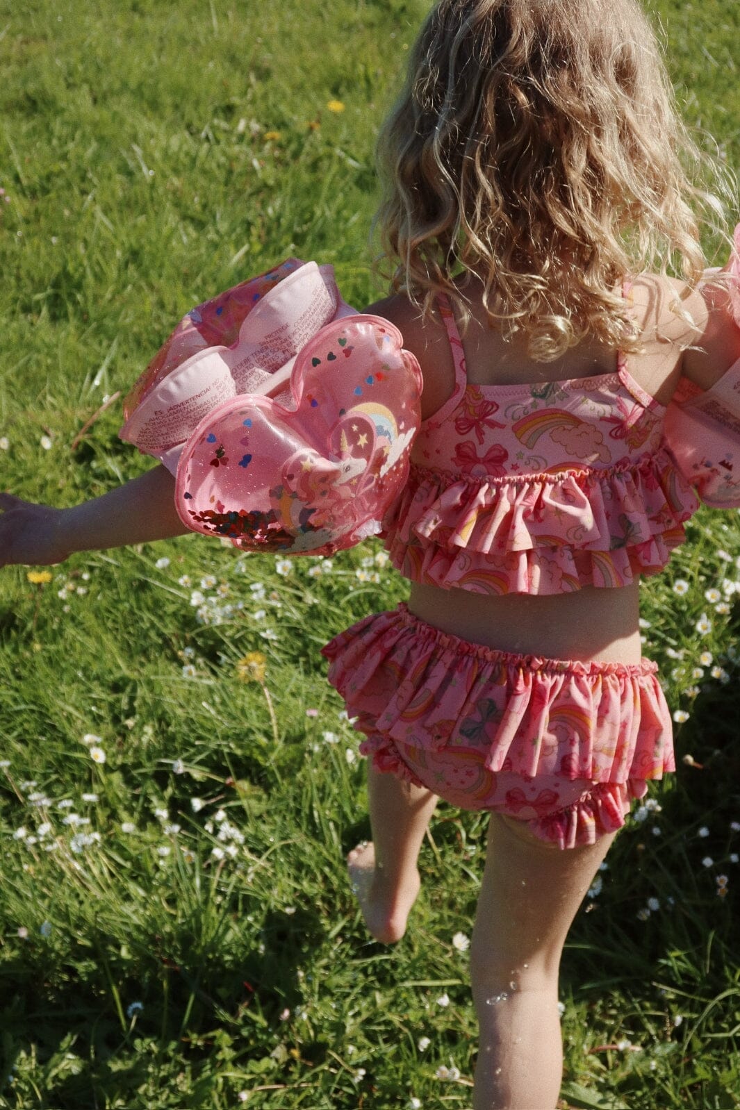 Konges Sløjd - Manuca Frill Bikini Grs Ks102510 - Rainbow Bow Online nu