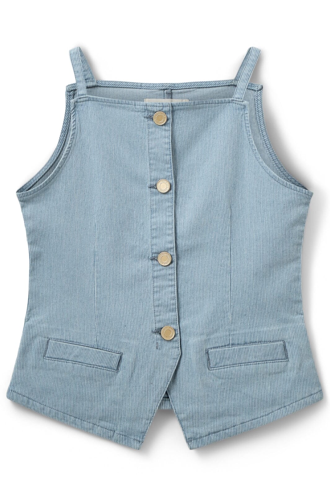Sofie Schnoor - Demisw Vest S252115 - 5094 - Light Blue Striped Levere