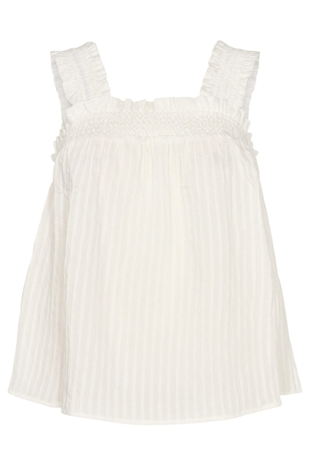 Co´couture - Selmacc Smock Strap Top 35184 - 4000 White