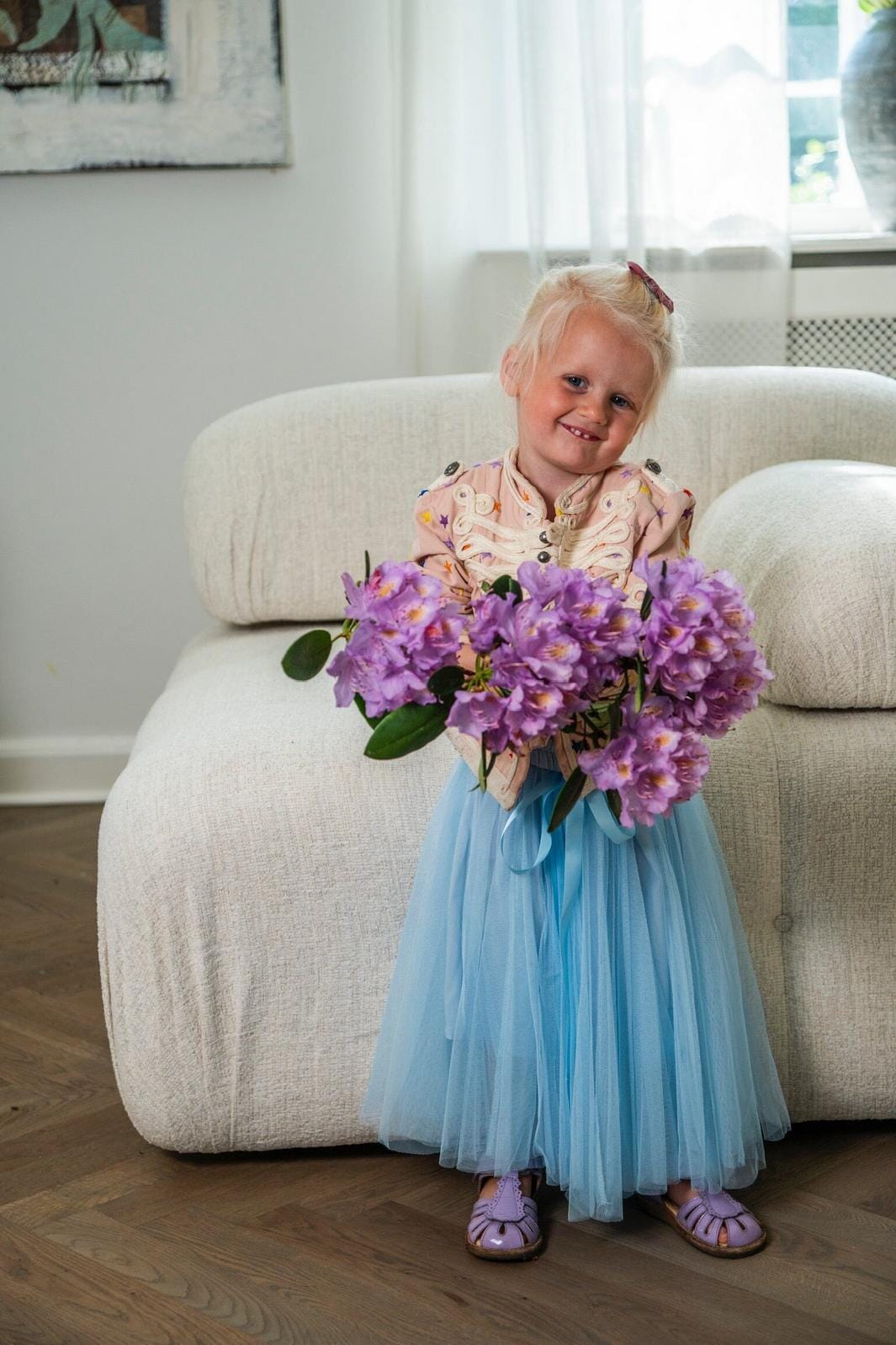 EMM Copenhagen - Kids Daisy Skirt - Blue