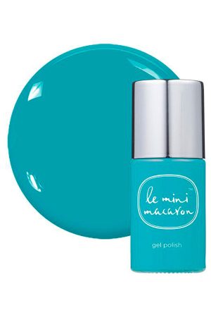 Le Mini Macaron - Neglelak Gel - Blue Lagoon