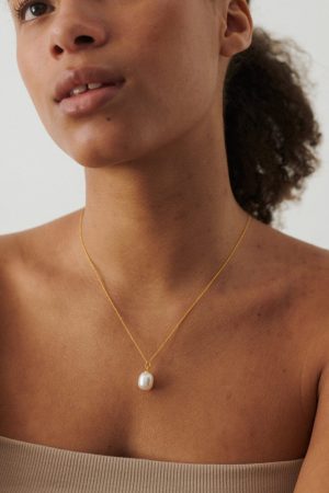 Pernille Corydon Jewellery - Treasure Necklace - Goldenplated på udsalg