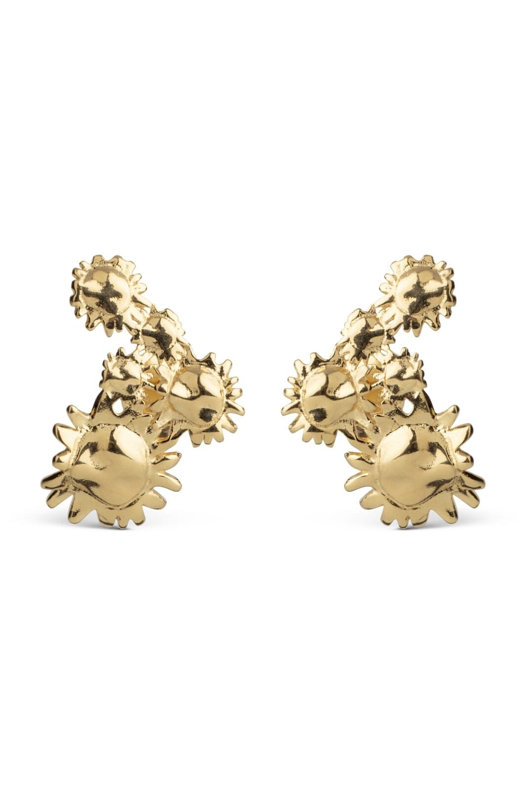 Forudbestilling - Enamel Copenhagen - Studs, Sunshine Field E417G - 925S/Gp