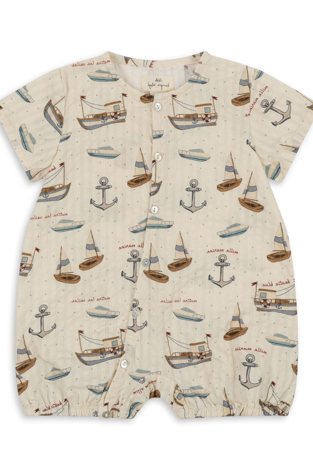 Konges Sløjd - Ace Romper Gots - Sail Away