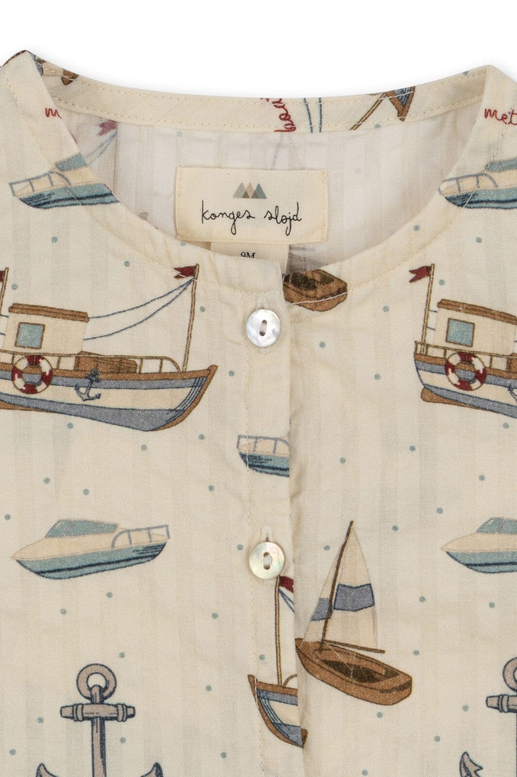 Konges Sløjd - Ace Romper Gots - Sail Away