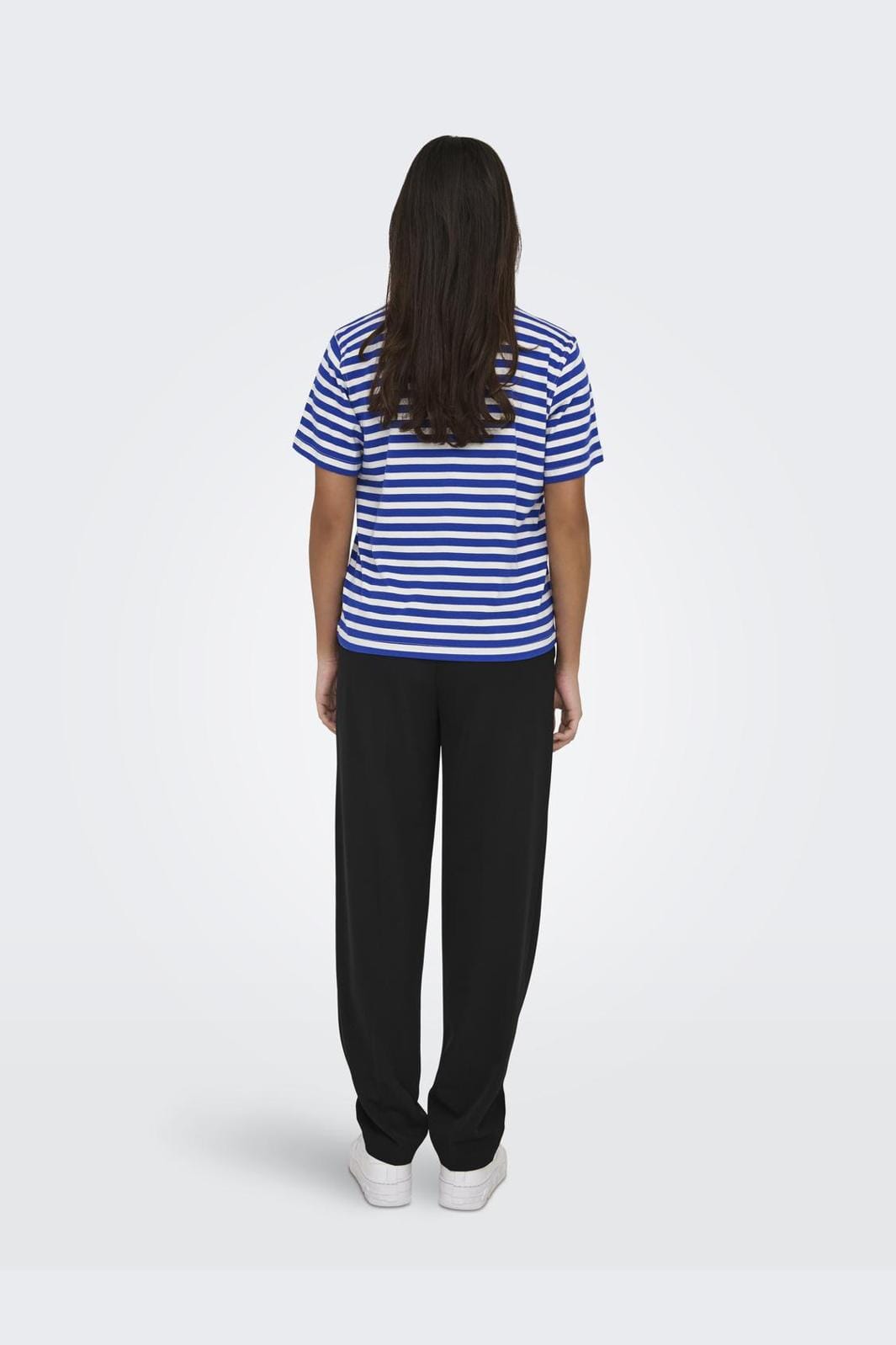 Only - Onllivina S/S Stripe Tee - 4450902 Surf The Web Cd Stripes Udsalg