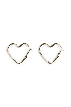 Pieces - Pcnigini Earrings - 4577666 Golden Colour