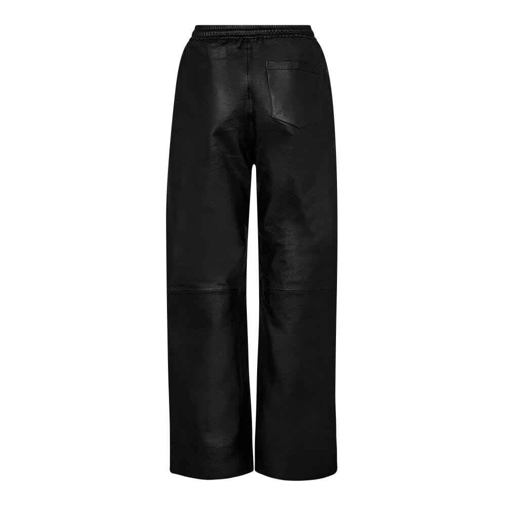 Co´couture - Phoebecc Pullon Leatherpant 31243 - 96 Black Online salg