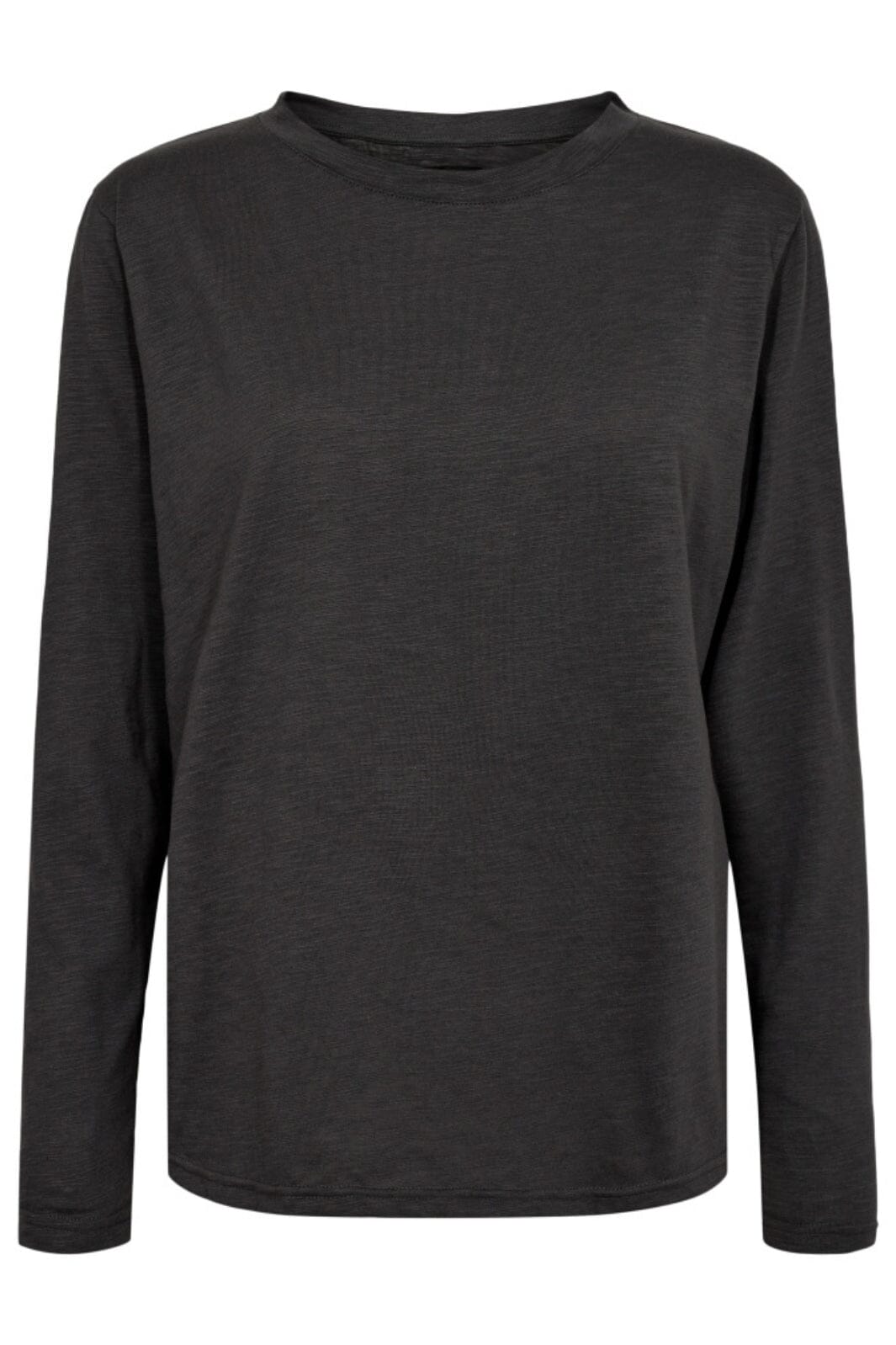 Liberte - Ulla-Ls-Tshirt - Dark Grey