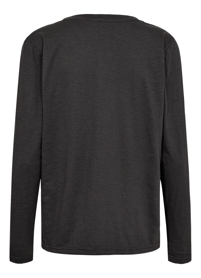 Liberte - Ulla-Ls-Tshirt - Dark Grey