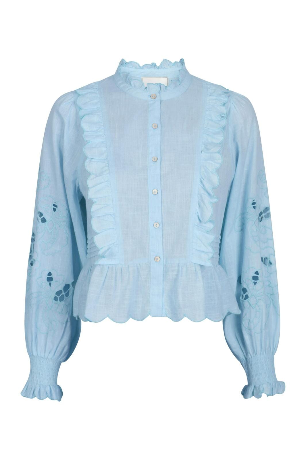 neo-noir-petrine-embroidery-blouse-161136-142-dusty-blue_0.jpg Neo Noir - Petrine Embroidery Blouse 161136 - 142 - Dusty Blue